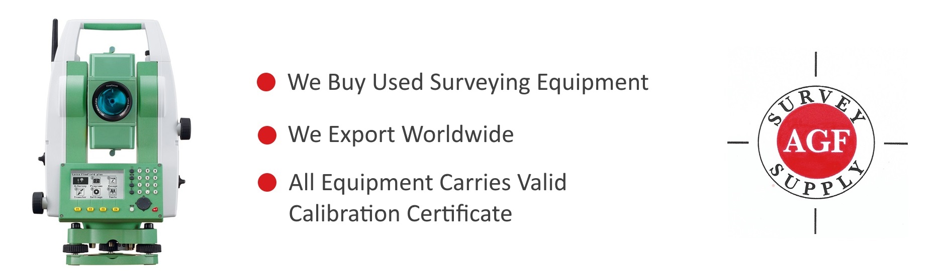 Used Surveying equipment bought and sold